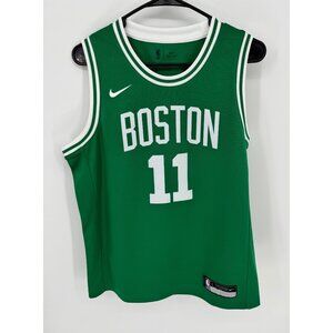 Nike Dri-Fit Boston Celtics Kyrie Irving #11 Green Basketball Jersey